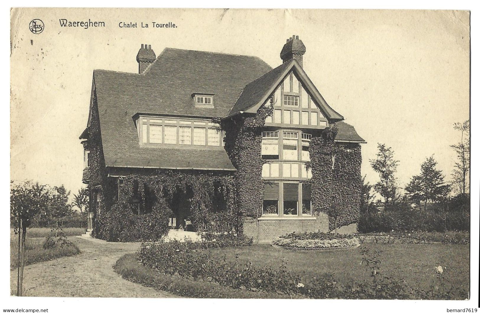 Belgique  - Waereghem  - Chalet La Tourelle - Carte Signee  Mme Ed  Va  Vottelsberghe - Waregem