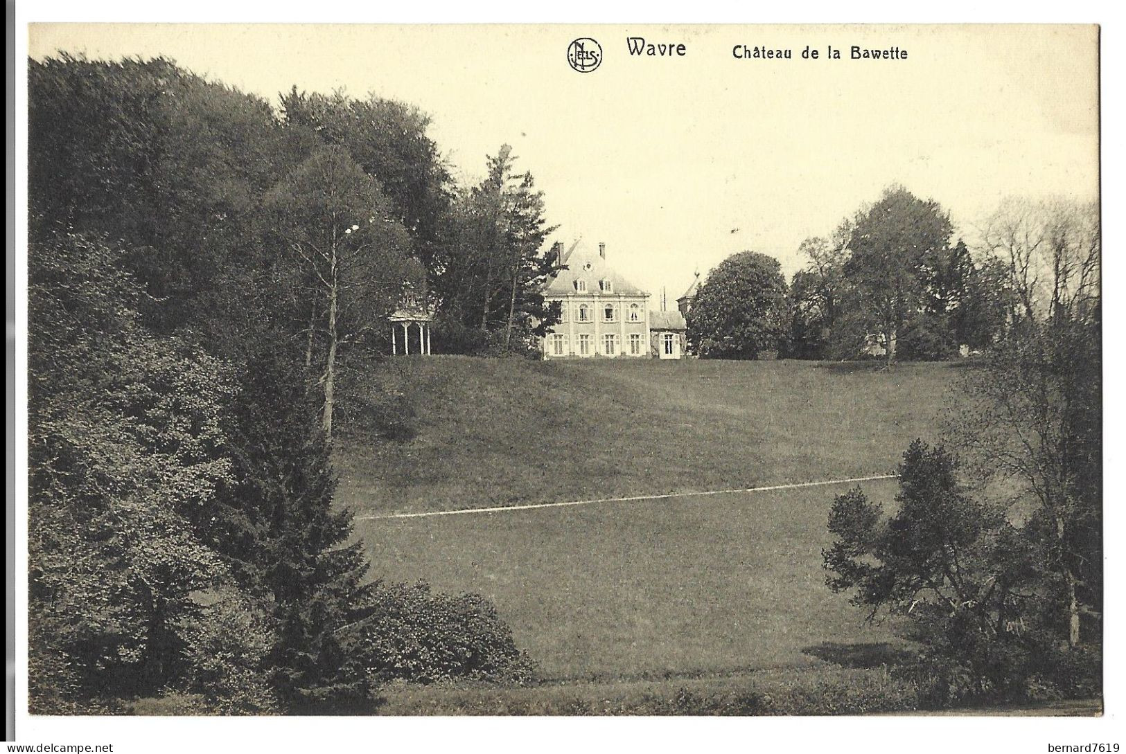 Belgique  -   Wavre -  Chateau   De La Bawette - Vicomte  Le Hardy  De Beaulieu Et  Vicomtesse Nee Baronne De Crawhez - Wavre