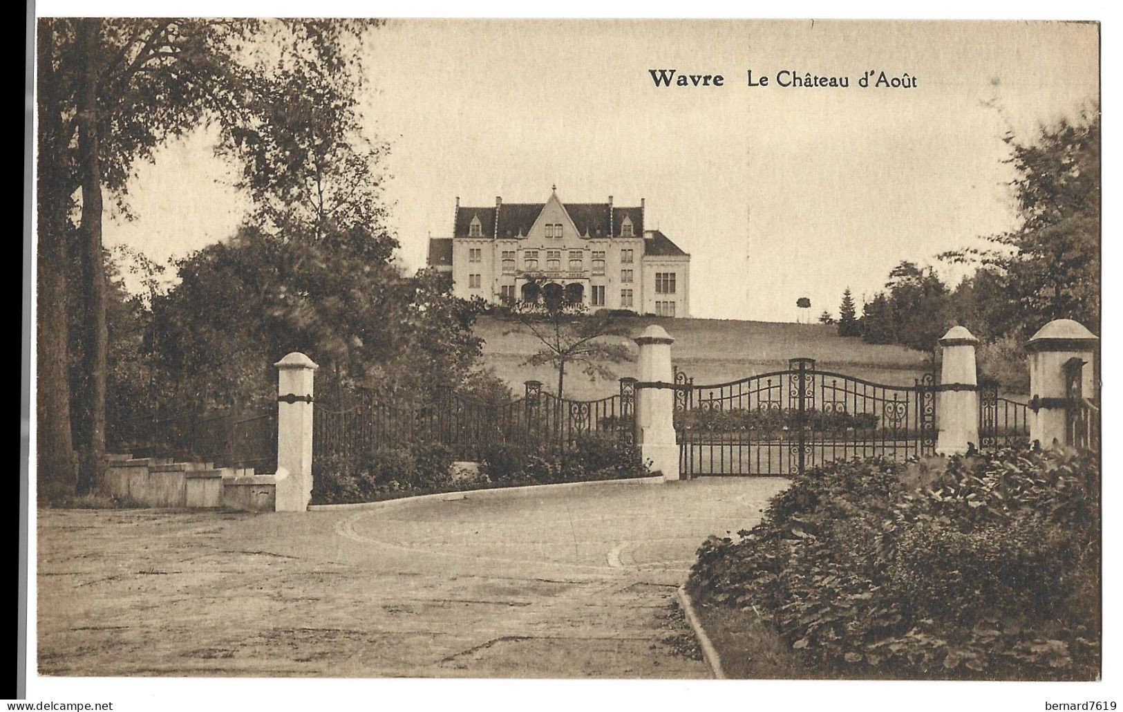 Belgique  -   Wavre -   Le  Chateau D'aout - Waver