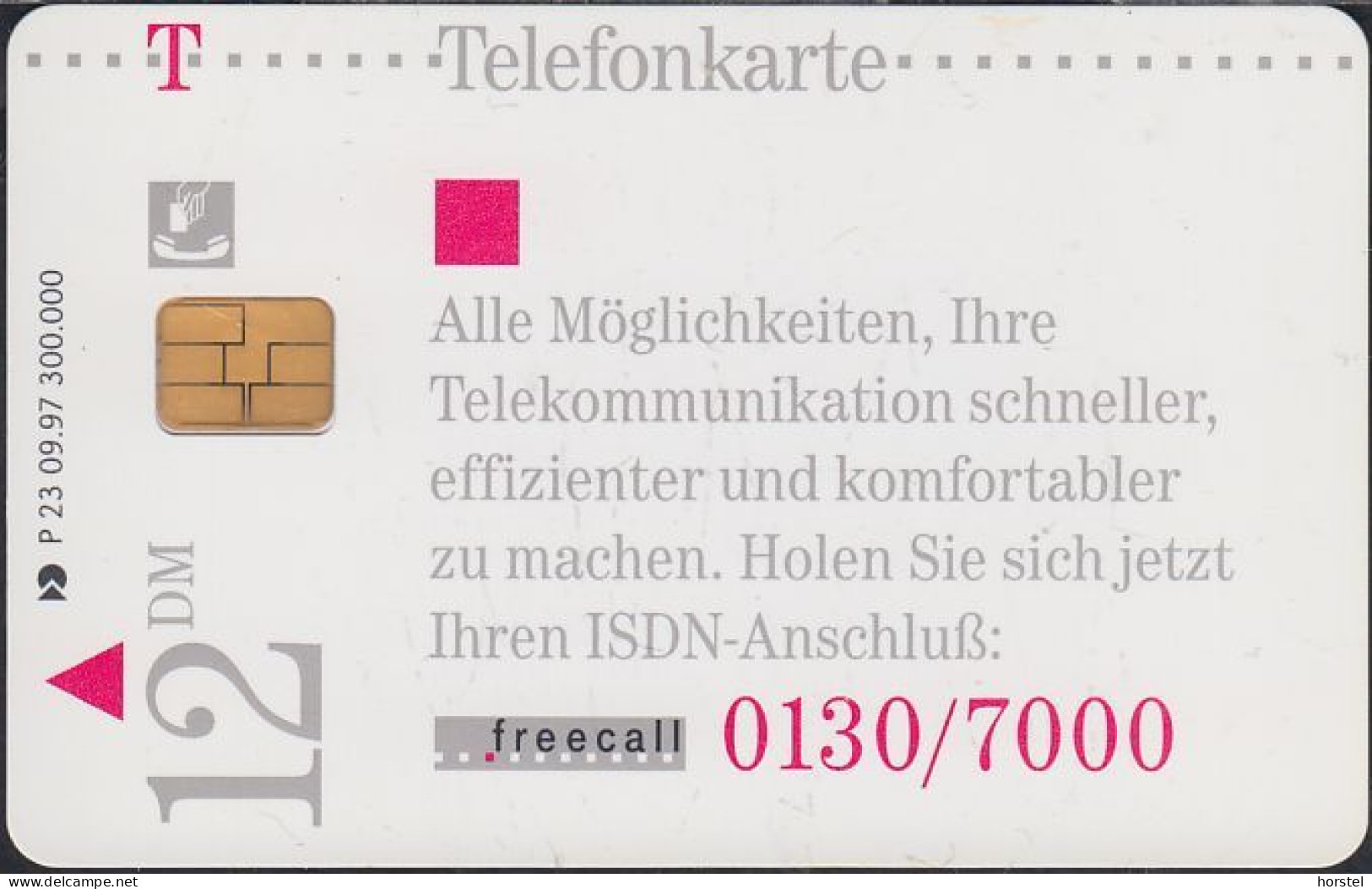 Germany P23/97 ISDN - Mutter Mit KInd - DD:5708 - P & PD-Series: Schalterkarten Der Dt. Telekom