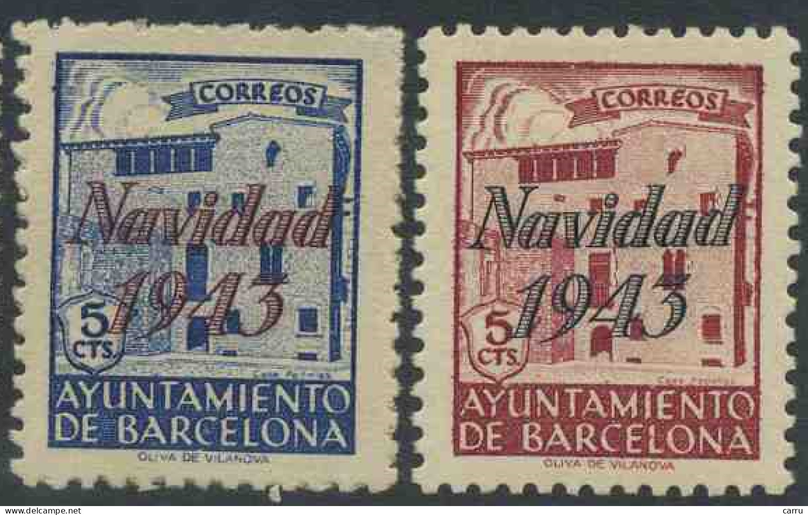 España - Barcelona - 1943 - Barcelone