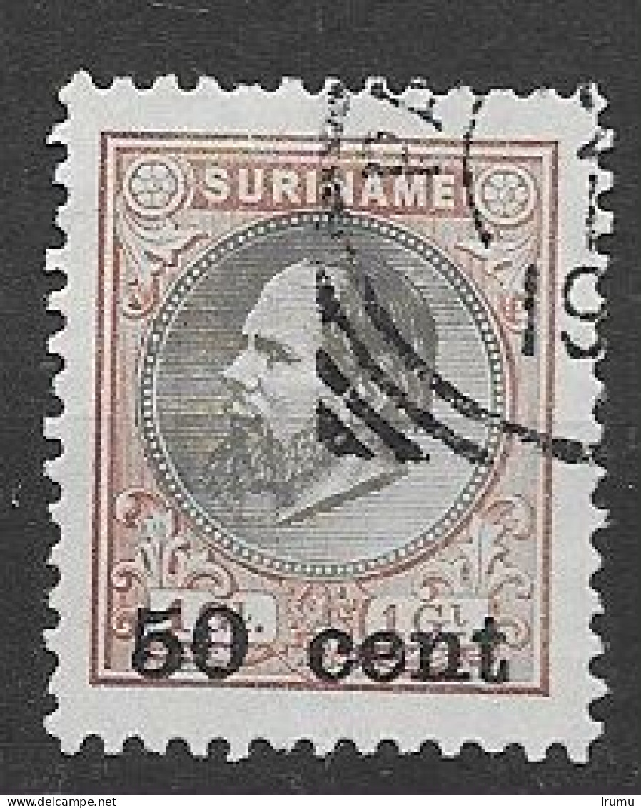 Suriname 1900, NVPH 40 Gebruikt Kw 185 EUR (SN 1269) - Suriname ... - 1975