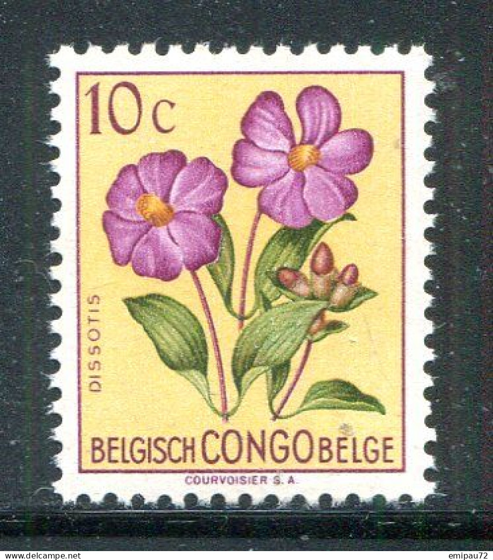 CONGO BELGE- Y&T N°302- Neuf Sans Charnière ** (fleurs) - Unused Stamps