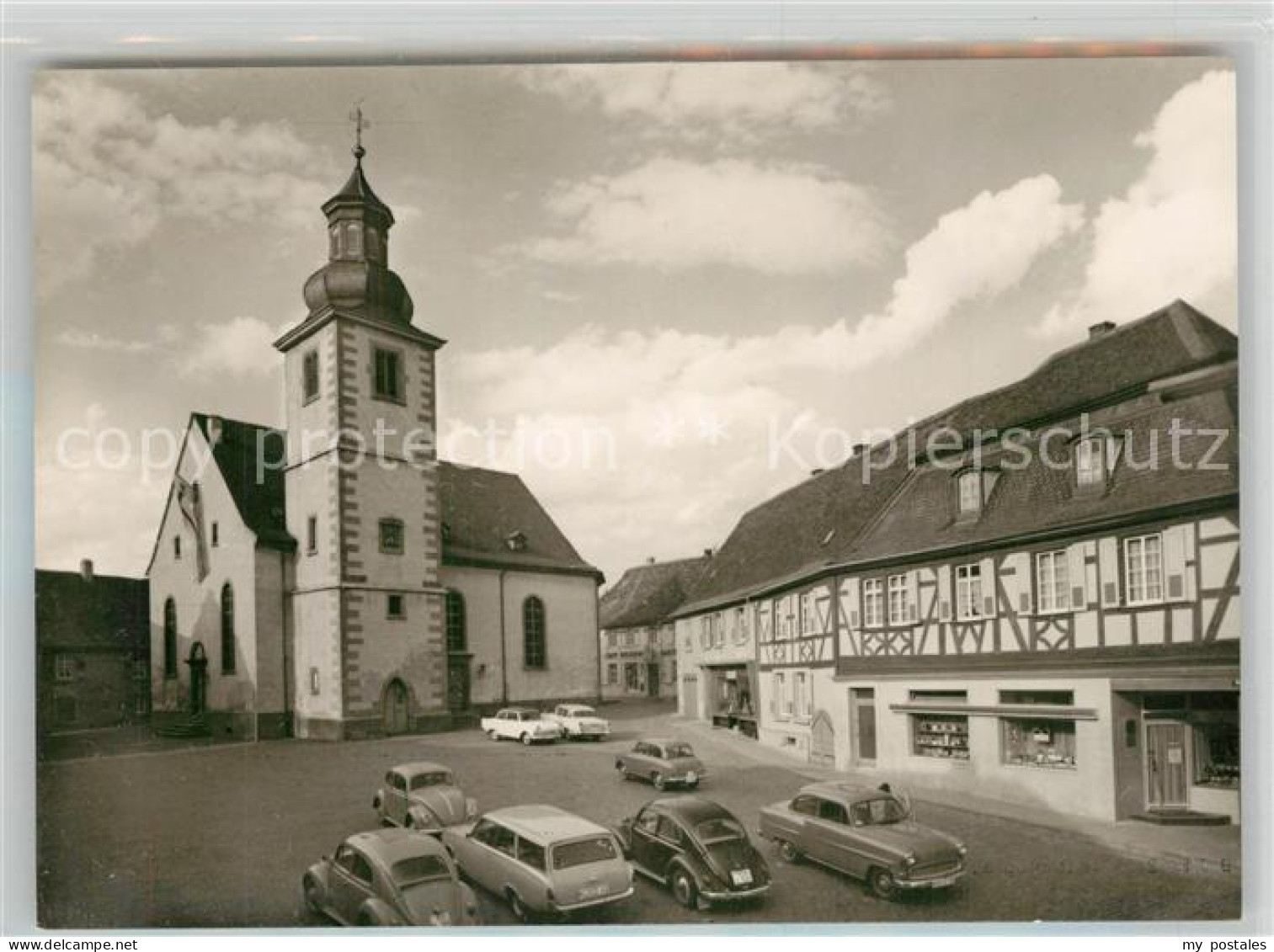 43309519 Rockenhausen Marktplatz Evangelische Kirche Rockenhausen - Rockenhausen
