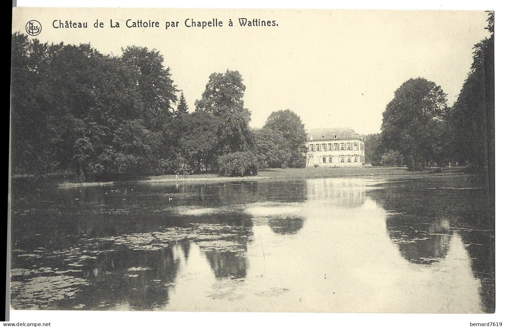 Belgique  -   Wattines -  Chateau   De La Cattoire    Par Chapelle A Wattines - Leuze-en-Hainaut