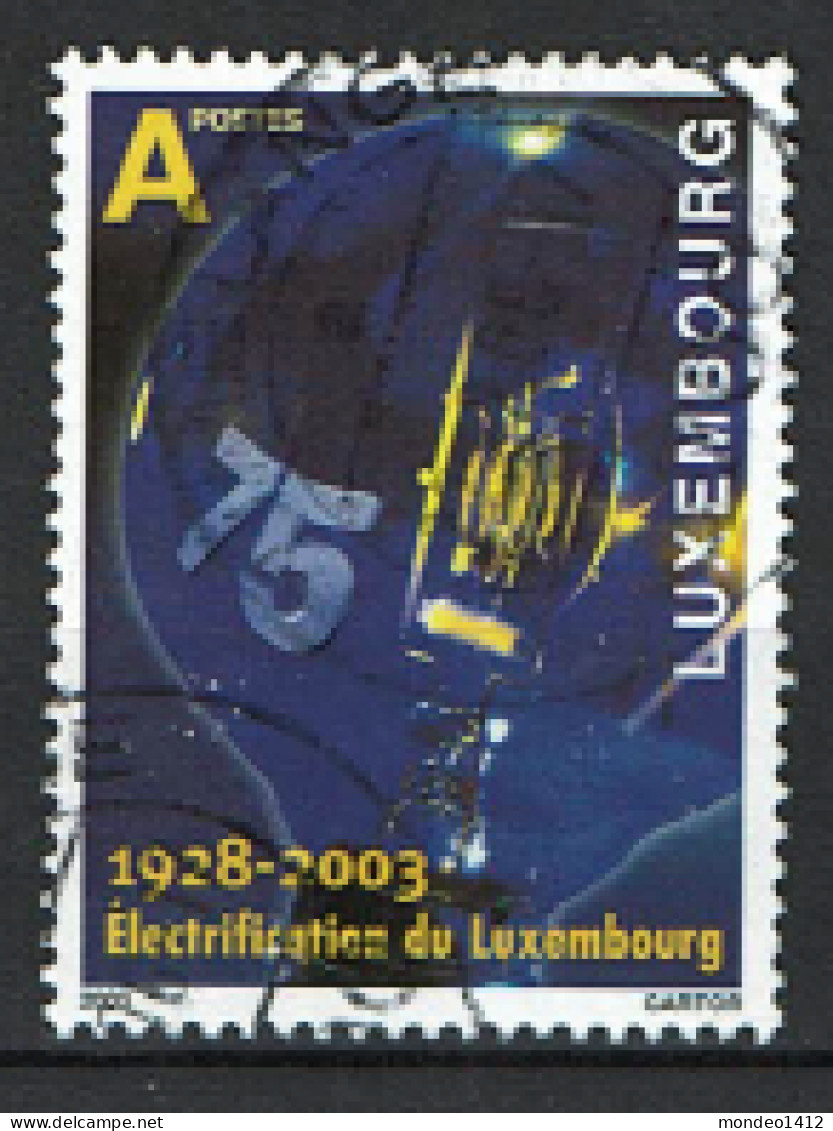 Luxembourg 2003 - YT 1560 - Electrification - Usati