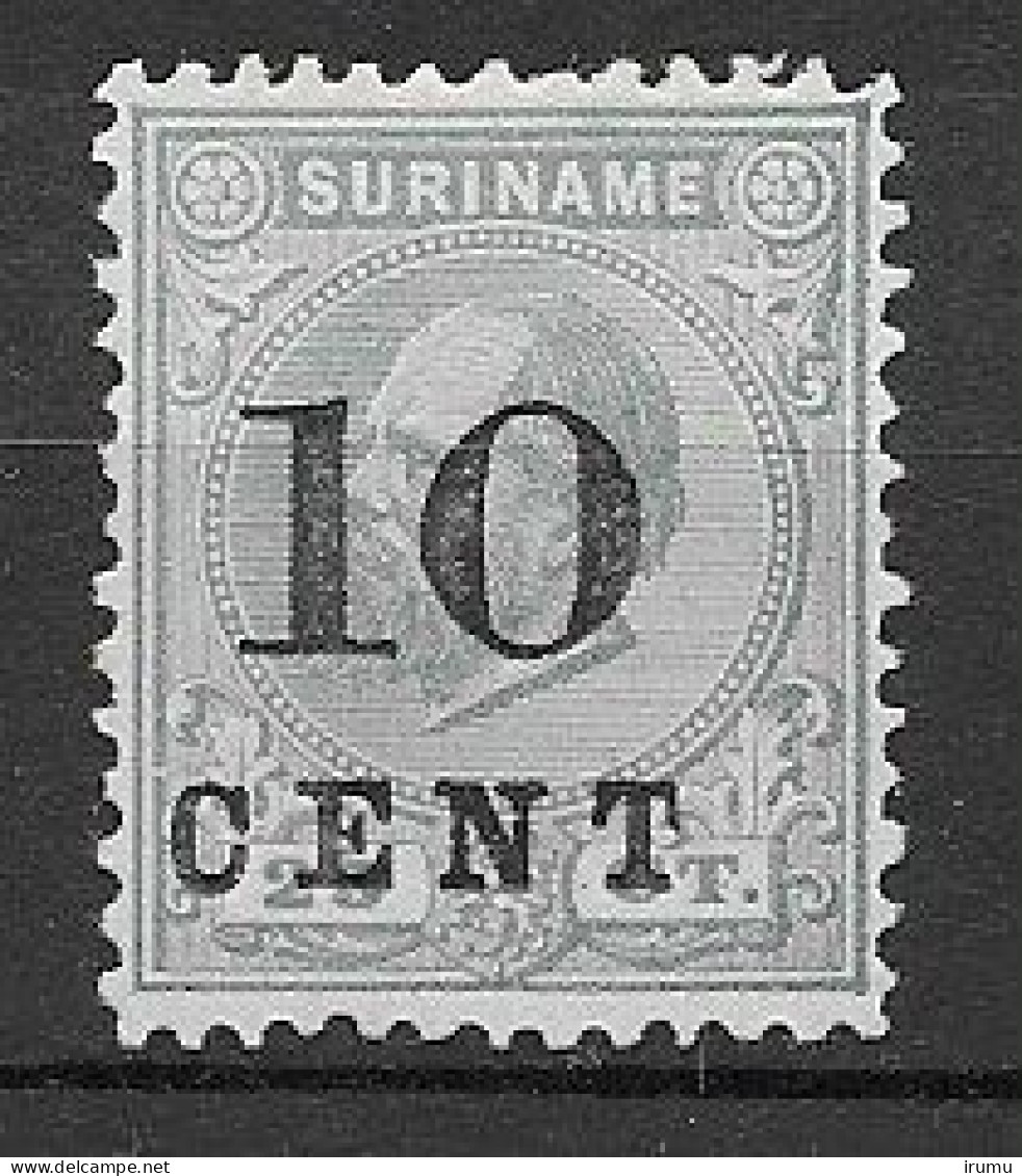 Suriname 1898, NVPH 32 Type 1 MNG Kw 15 EUR (SN 1284) - Suriname ... - 1975