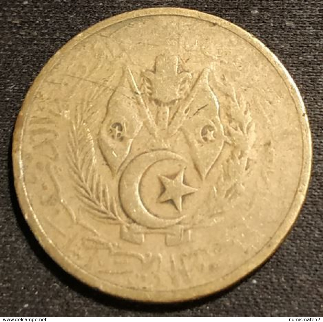 ALGERIE - ALGERIA - 50 CENTIMES 1964 ( 1383 ) - KM 99 - Drapeaux - Algeria