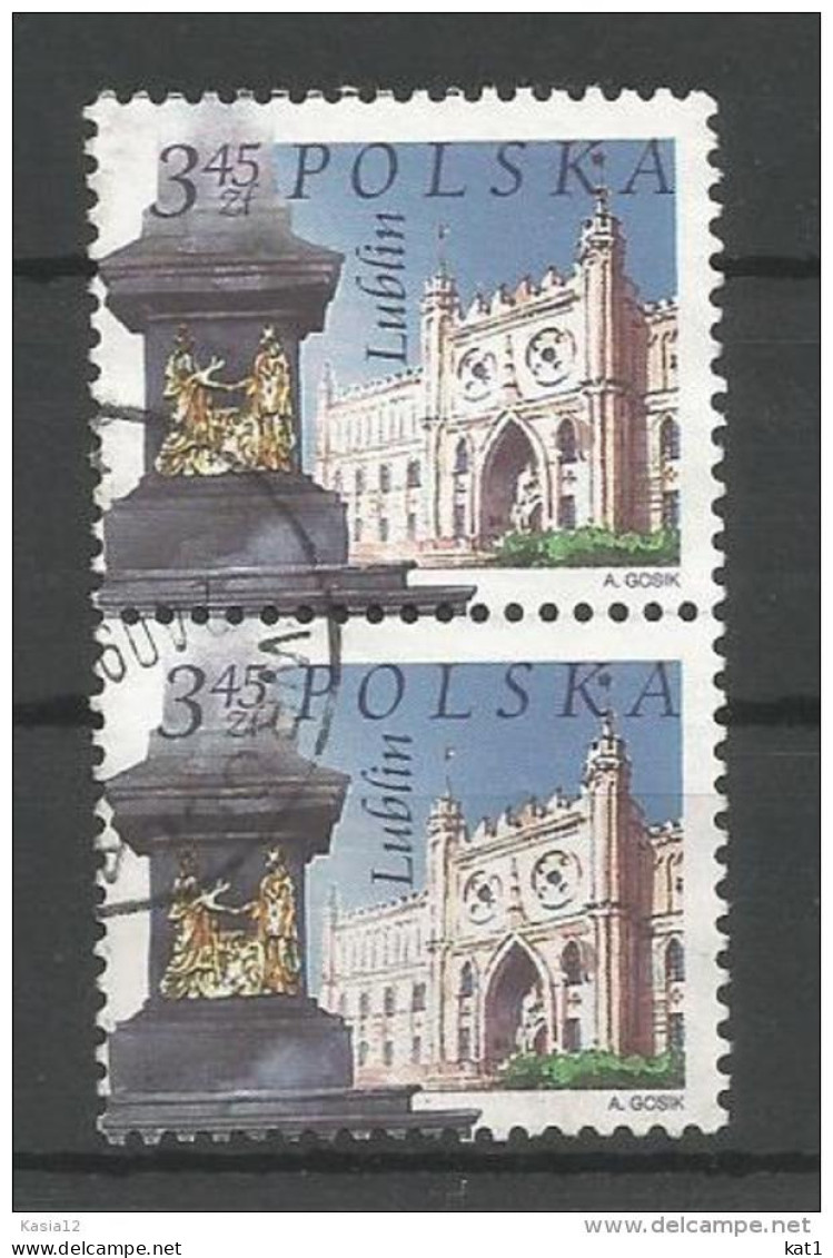 A01409)Polen 4096 Paar Gest. - Used Stamps