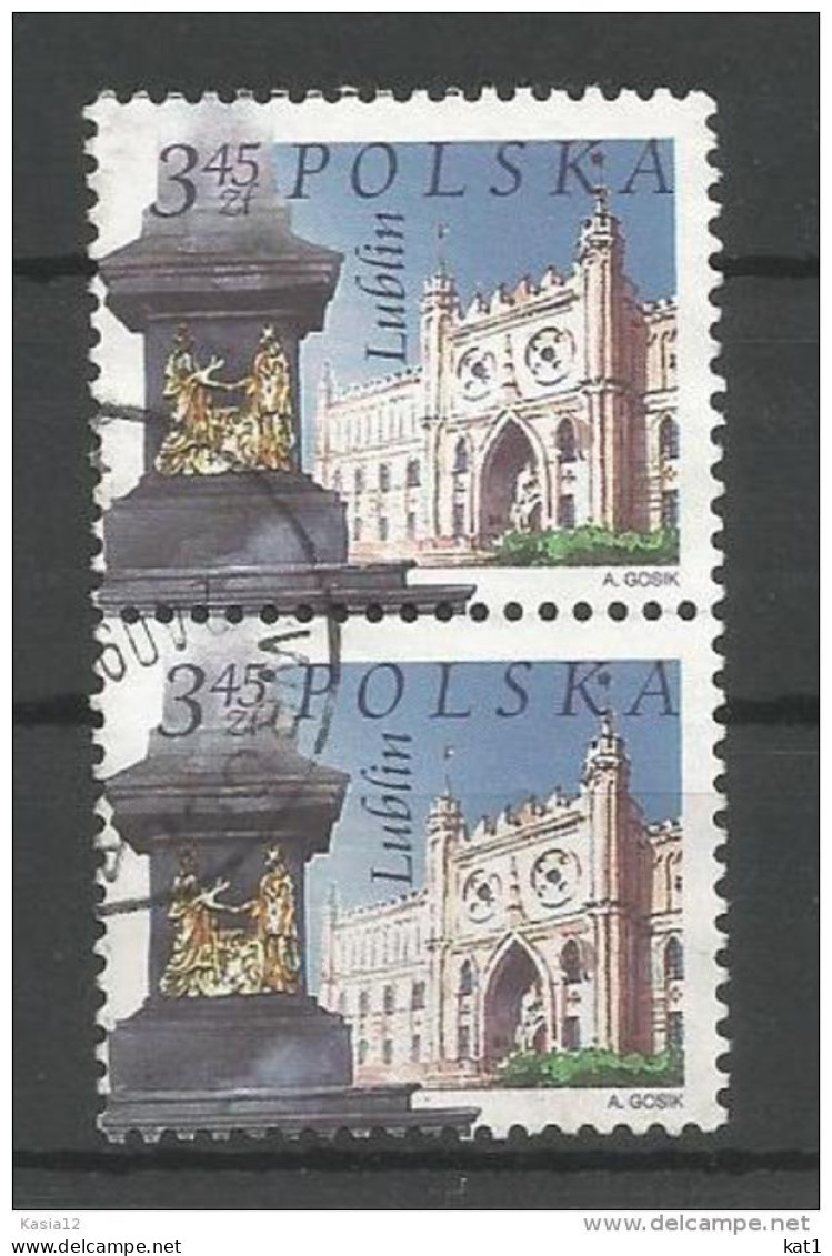 A01409)Polen 4096 Paar Gest. - Usados