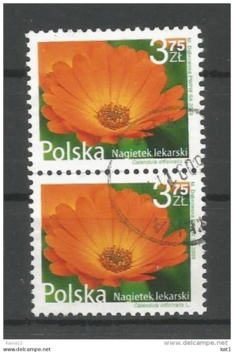 A01411)Polen 4439 Paar Gest. - Used Stamps