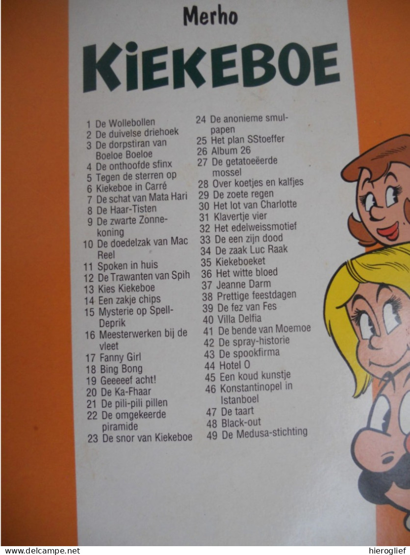 KIEKEBOE  8 - DE HAAR-TISTEN Door Merho / STANDAARD Uitgeverij - Kiekeboe