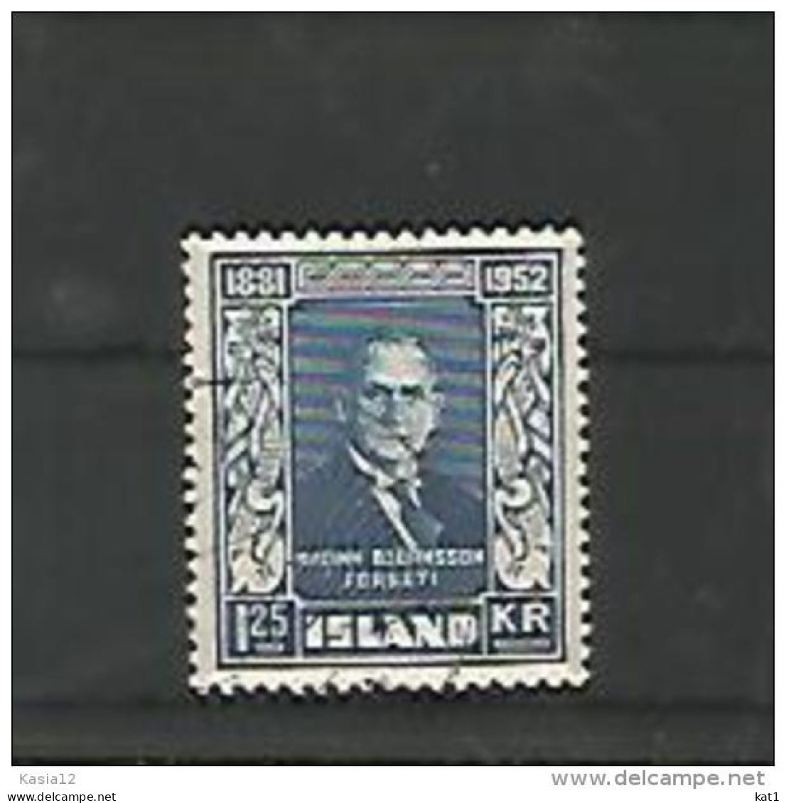 A05666)Island 281 Gest. - Used Stamps