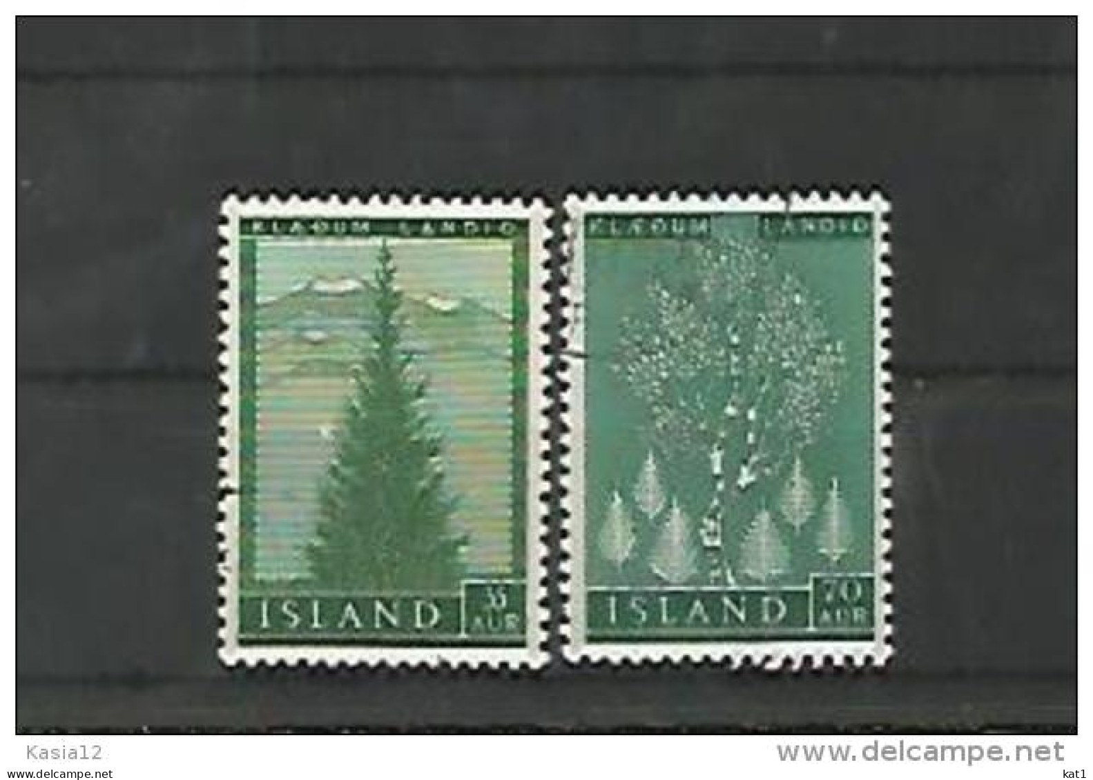 A05669)Island 320 - 321 Gest. - Usados