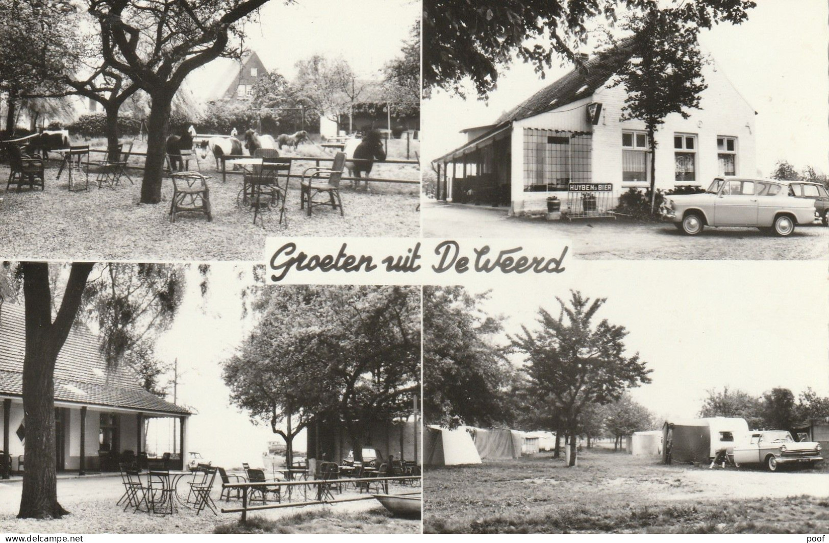 Camping " De Weerd " , C. Van Ass , De Weerd 3 Bij Roermond  --- 1975 - Roermond