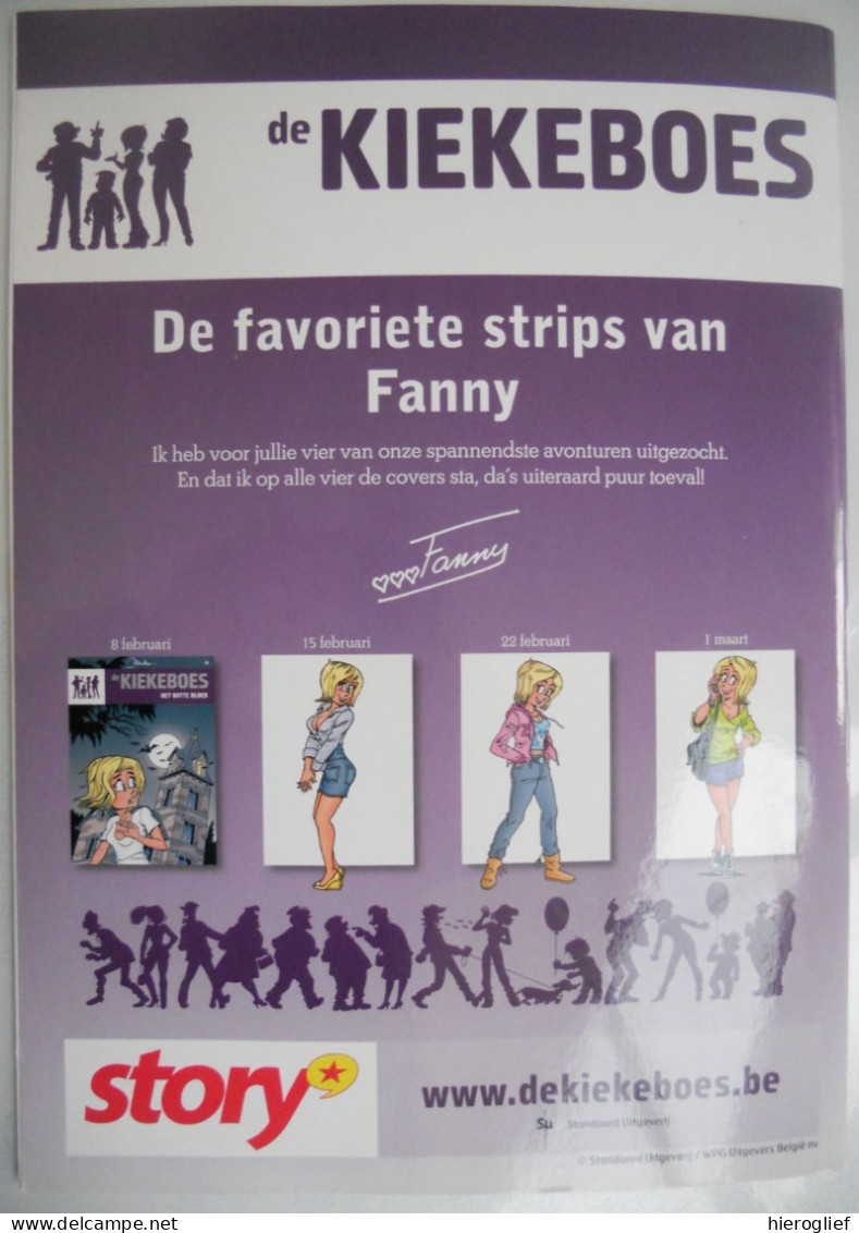 De KIEKEBOES - HET WITTE BLOED Door Merho - De Favoriete Strips Van Fanny / STORY / STANDAARD Uitgeverij - Kiekeboe