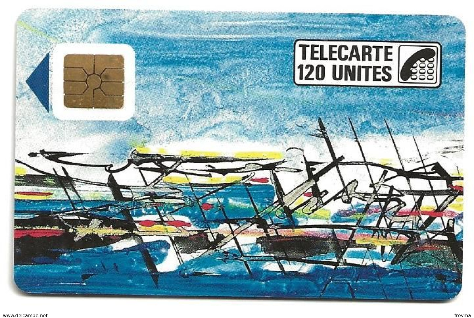 Telecarte F 62 Baltazar 120 Unités Luxe SO2 - 1989