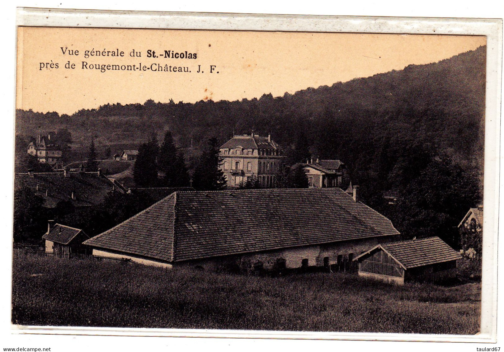 Vue Générale Du St-Nicolas Près De Rougemont-le-Chateau - Rougemont-le-Château