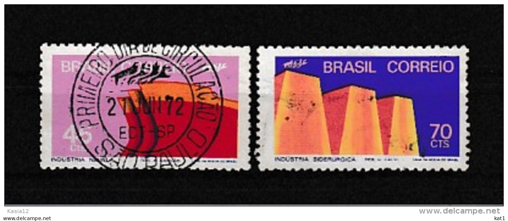 A07759)Brasilien 1322 - 1323 Gest. - Gebraucht