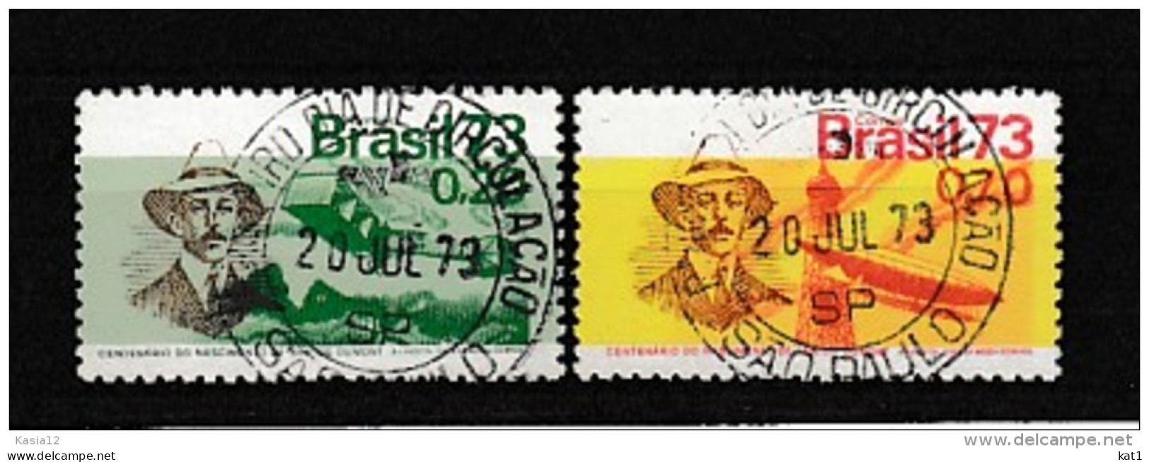 A07770)Brasilien 1379 - 1380 Gest. - Used Stamps