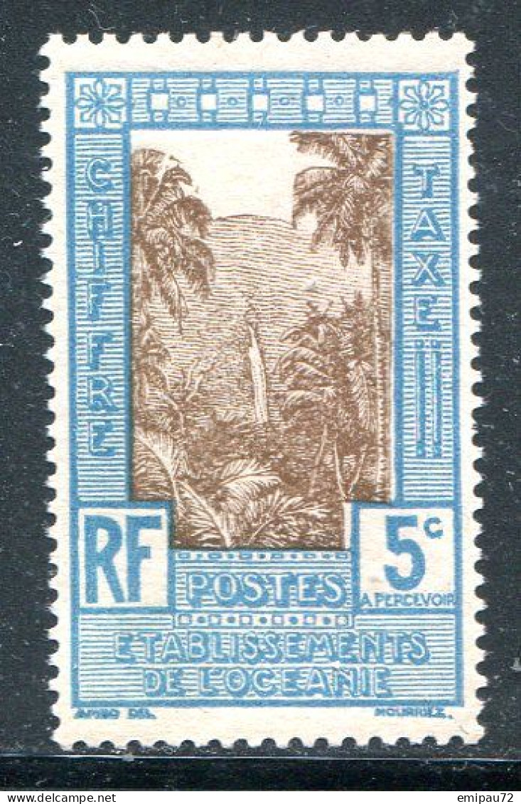 OCEANIE- Taxe Y&T N°10- Neuf Sans Charnière ** - Postage Due