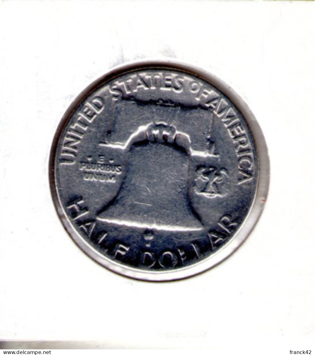 Etats Unis. 1/2 Dollar. 1951 - 1948-1963: Franklin