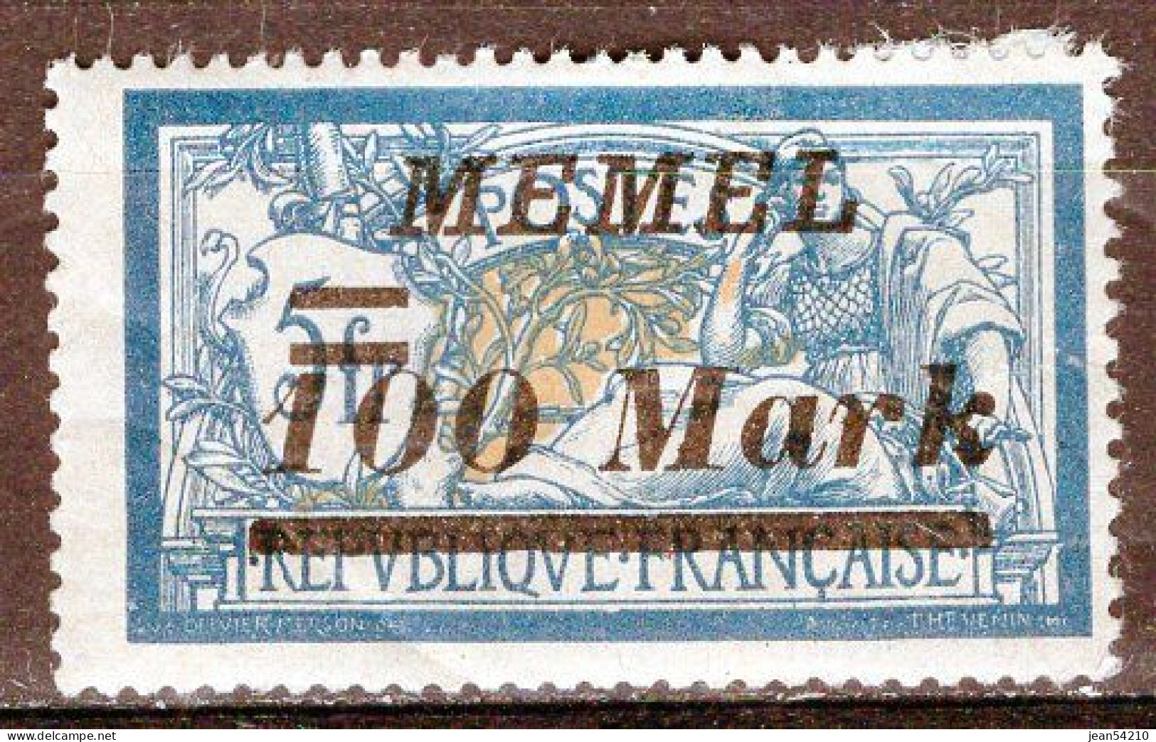 MEMEL - Timbre N°94 Neuf A/charnière - Unused Stamps