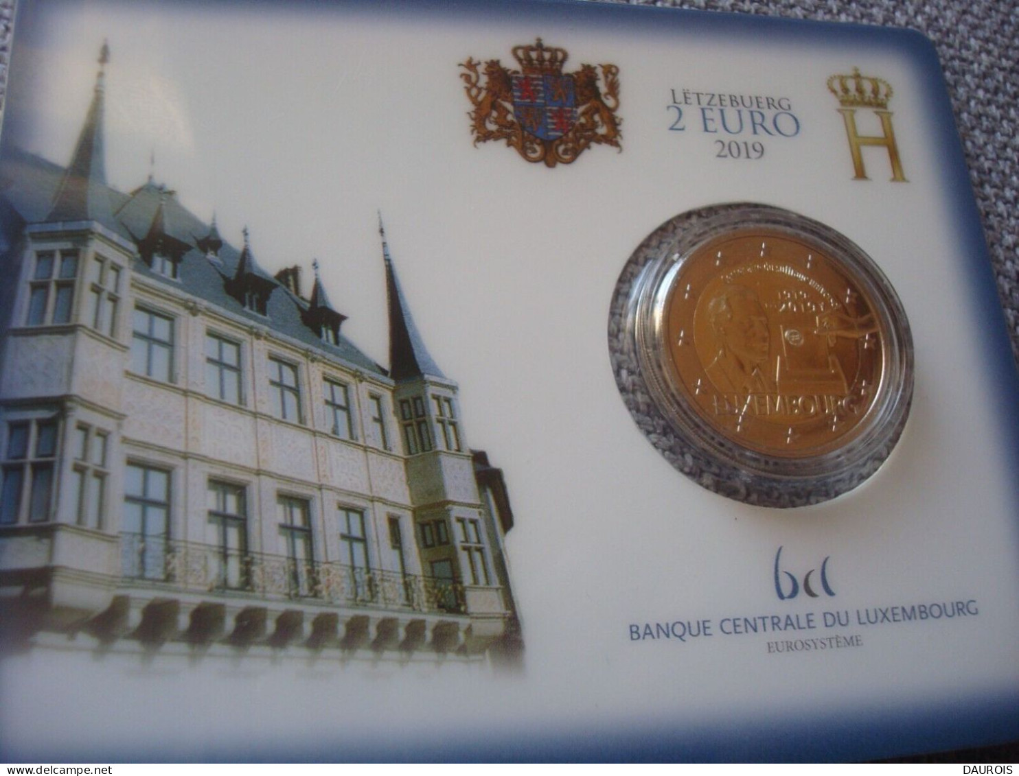 Coincard 2 €- Centenaire Du Suffrage Universel 2019 -Avec Poinçon Le Pont - - Luxemburg