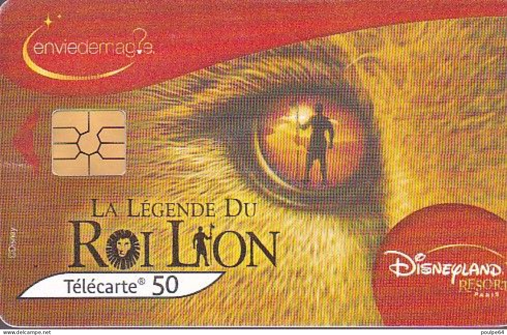 F1335A   07/2004 - DISNEY - LE ROI LION - 50 GEM2 - 2004