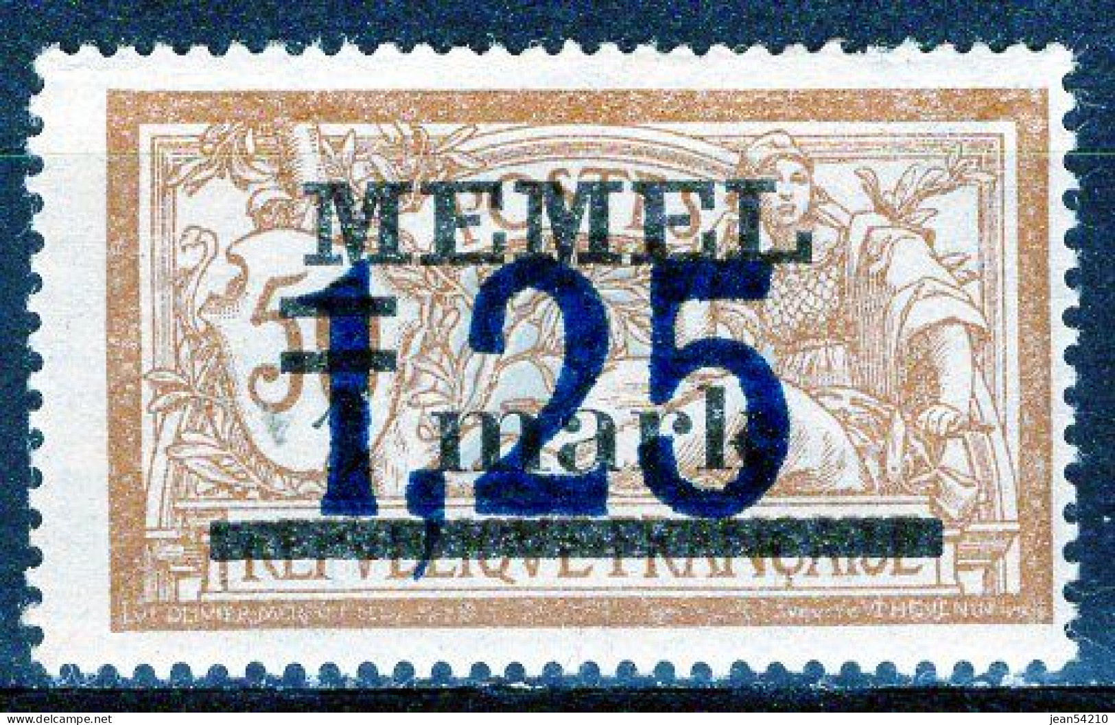 MEMEL - Timbre N°43 Neuf A/charnière - Neufs