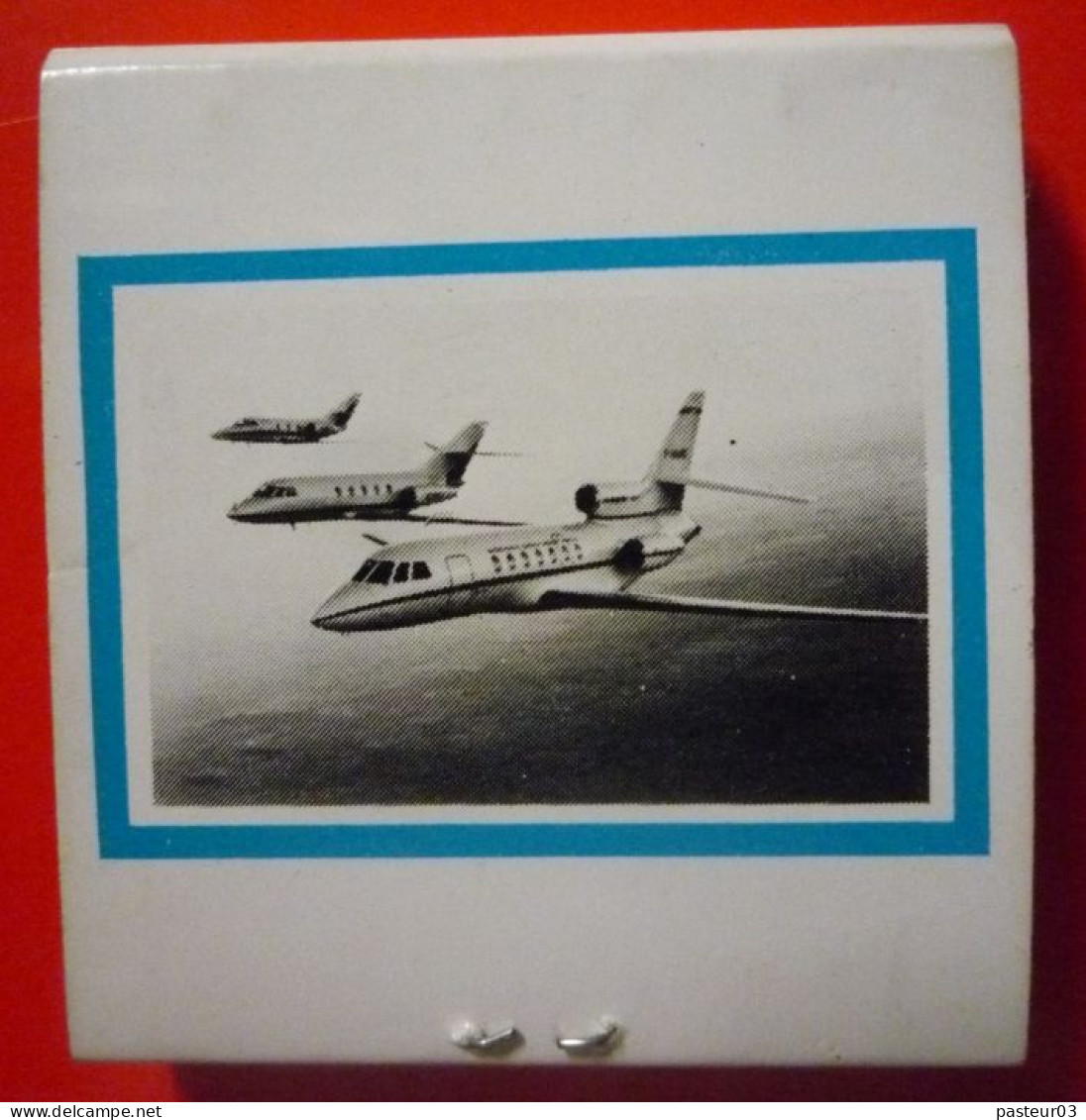 Pochette Centre D'Instruction Falcon RARE Thème Aviation - Matchboxes