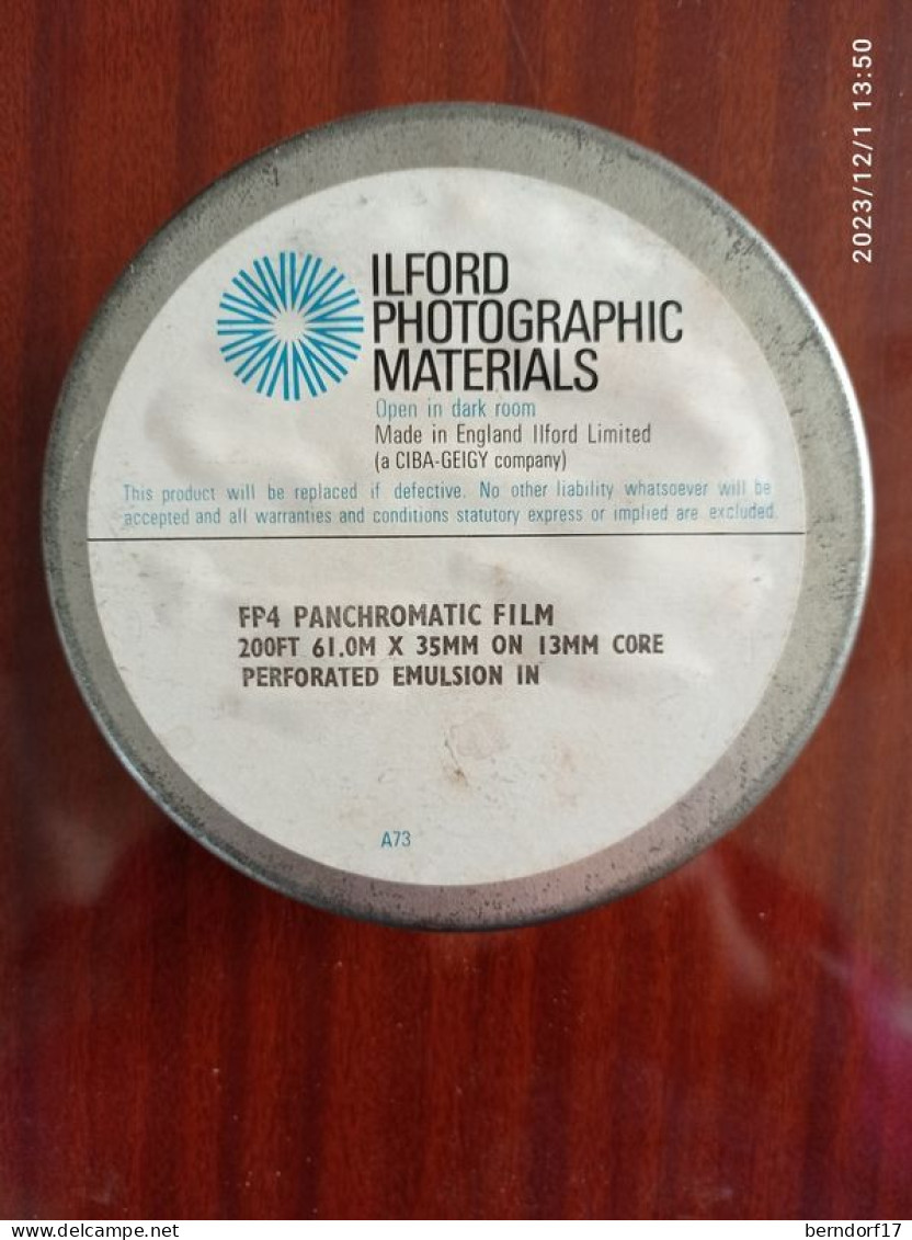 ILFORD PHOTOGRAPHIC MATERIALS - CONTENITORE - Matériel & Accessoires