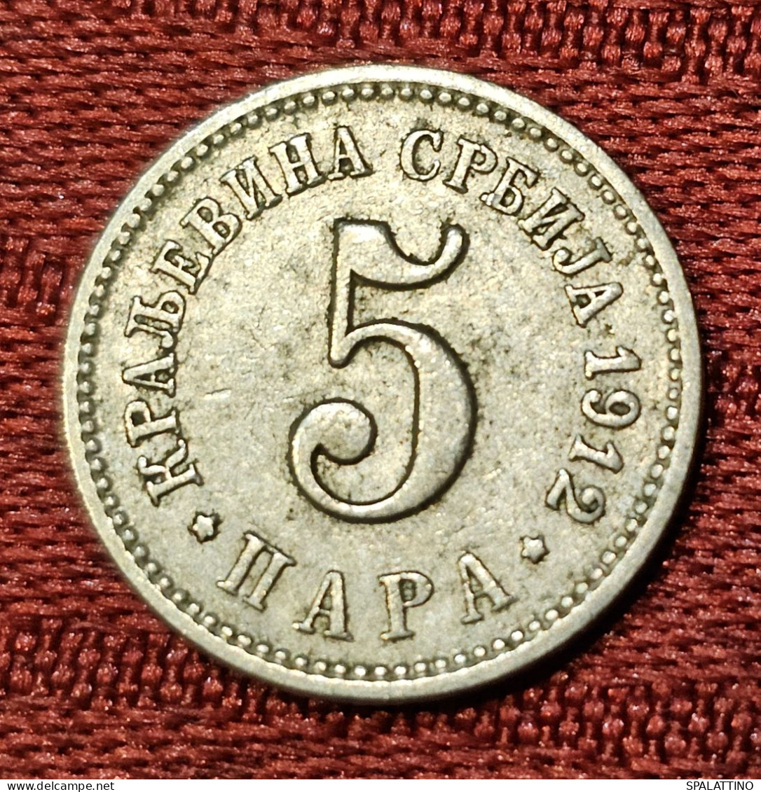 SERBIA- 5 PARA 1912. - Serbie