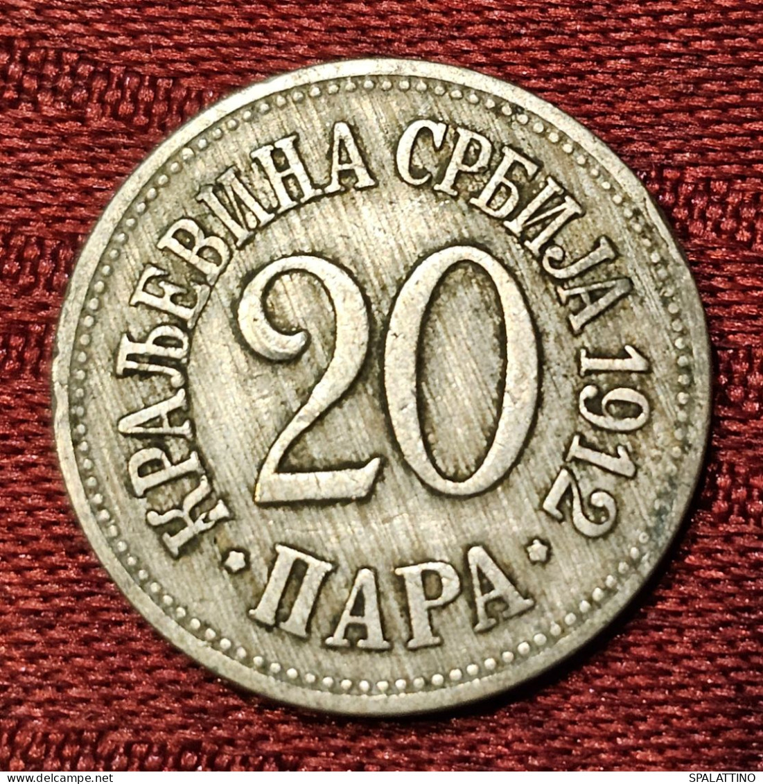 SERBIA- 20 PARA 1912. - Servië