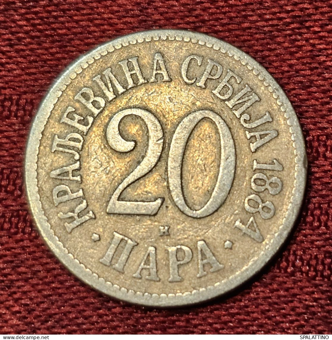 SERBIA- 20 PARA 1884. - Serbien