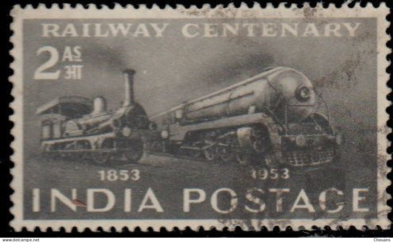 Inde 1953. ~ YT 43 (par 2) - Locomotives - Usati