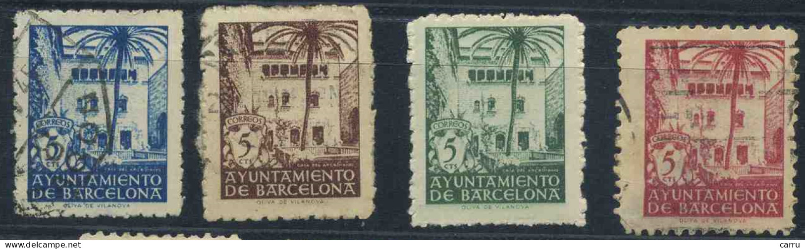 España - Barcelona - 1945 - Barcelone