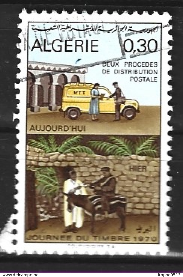 ALGERIE. N°509 Oblitéré De 1970. Ane. - Burros Y Asnos