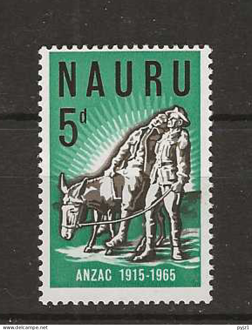 1965 MNH Nauru Mi 51 Postfris** - Nauru