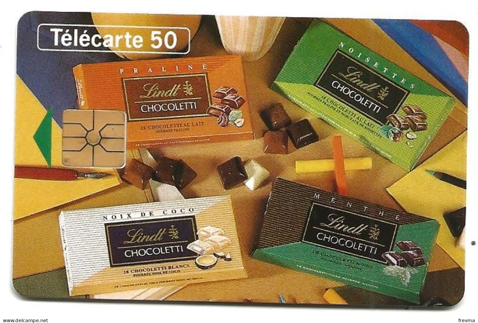 Telecarte D 1124 Lindt 50 Unités Luxe GEM - Ad Uso Privato