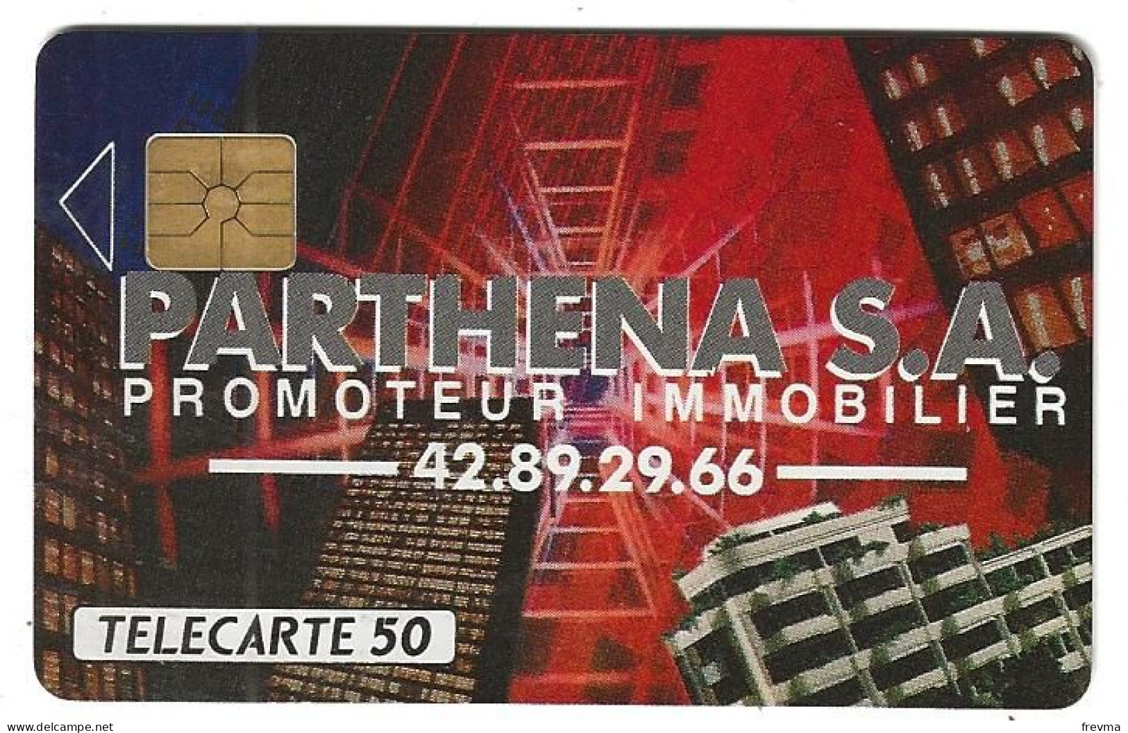 Telecarte D 250 Parthena S A 50 Unités Luxe GEM - Telefoonkaarten Voor Particulieren
