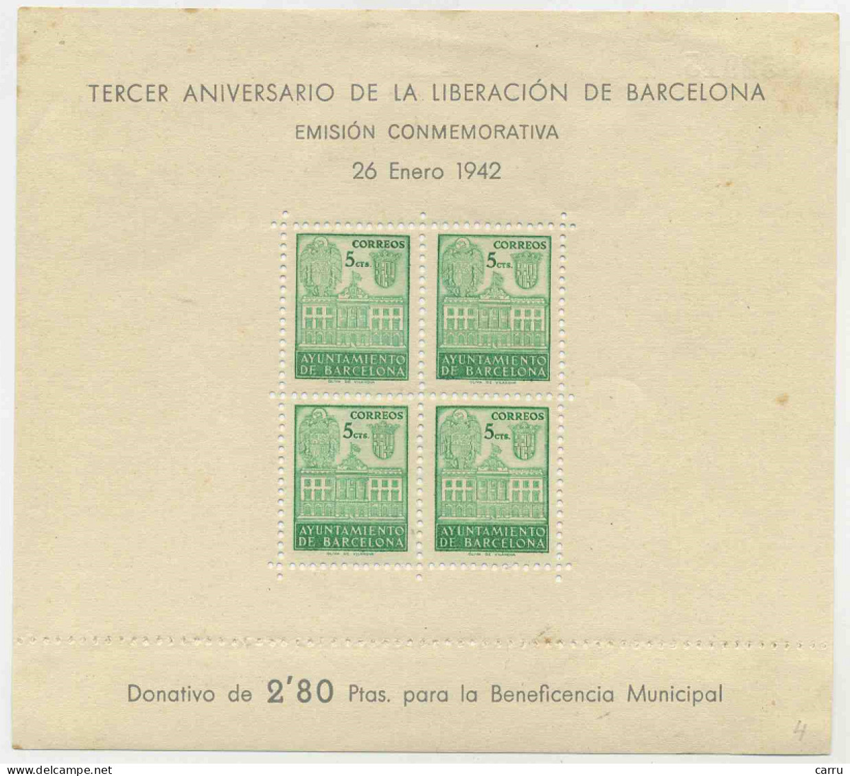 España - Barcelona - 1942 - Barcellona