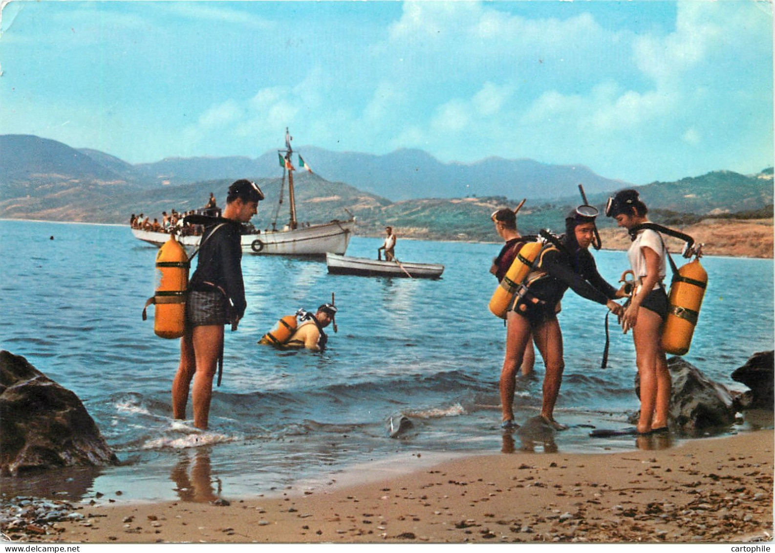 Ecole De Plongée à Palinuro Italie - Club Med - High Diving