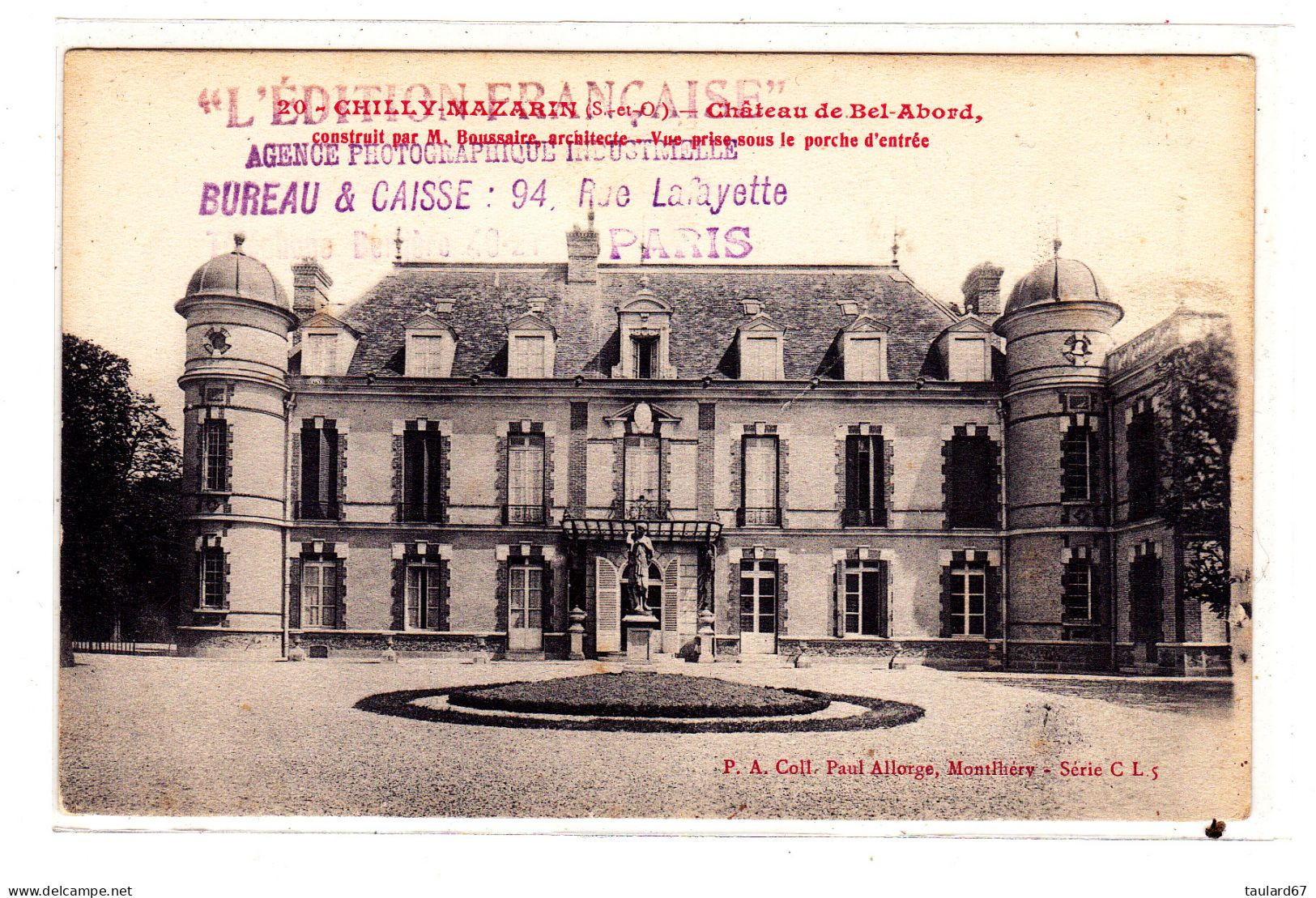 Chilly Mazarin Chateau De Bel Abord - Chilly Mazarin