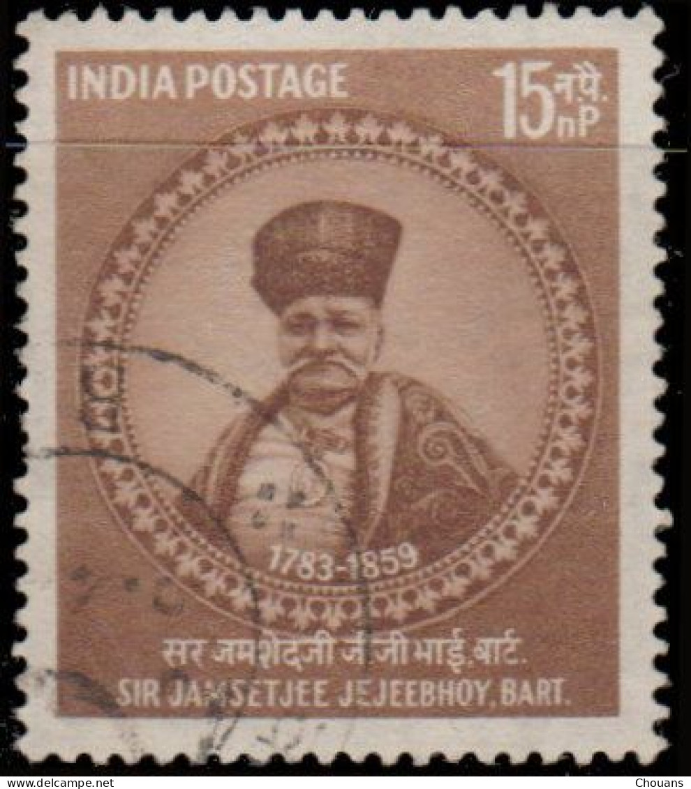 Inde 1959. ~ YT 112 - Sir Jamsetjee Jejeebhoy (1783-1859) - Usati