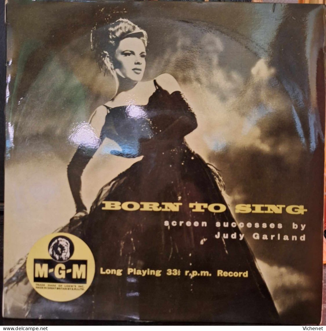 Judy Garland ‎– Born To Sing (25 Cm) - Special Formats