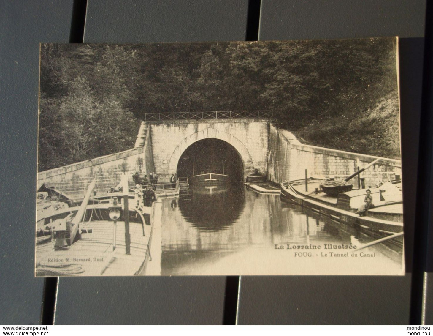 Cpa FOUG Le Tunnel Du Canal - Carte Non écrite - - Foug