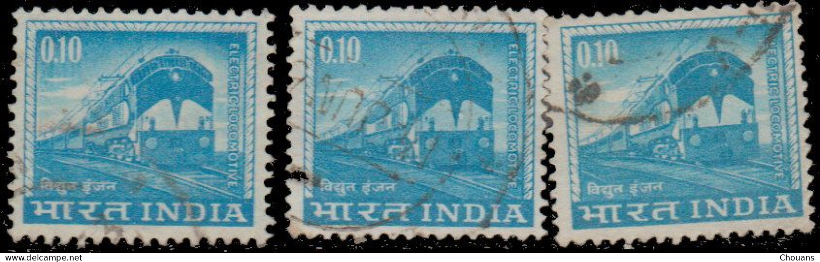 Inde 1965. ~ YT 192 (par 6) - Locomotive électrique - Nuovi