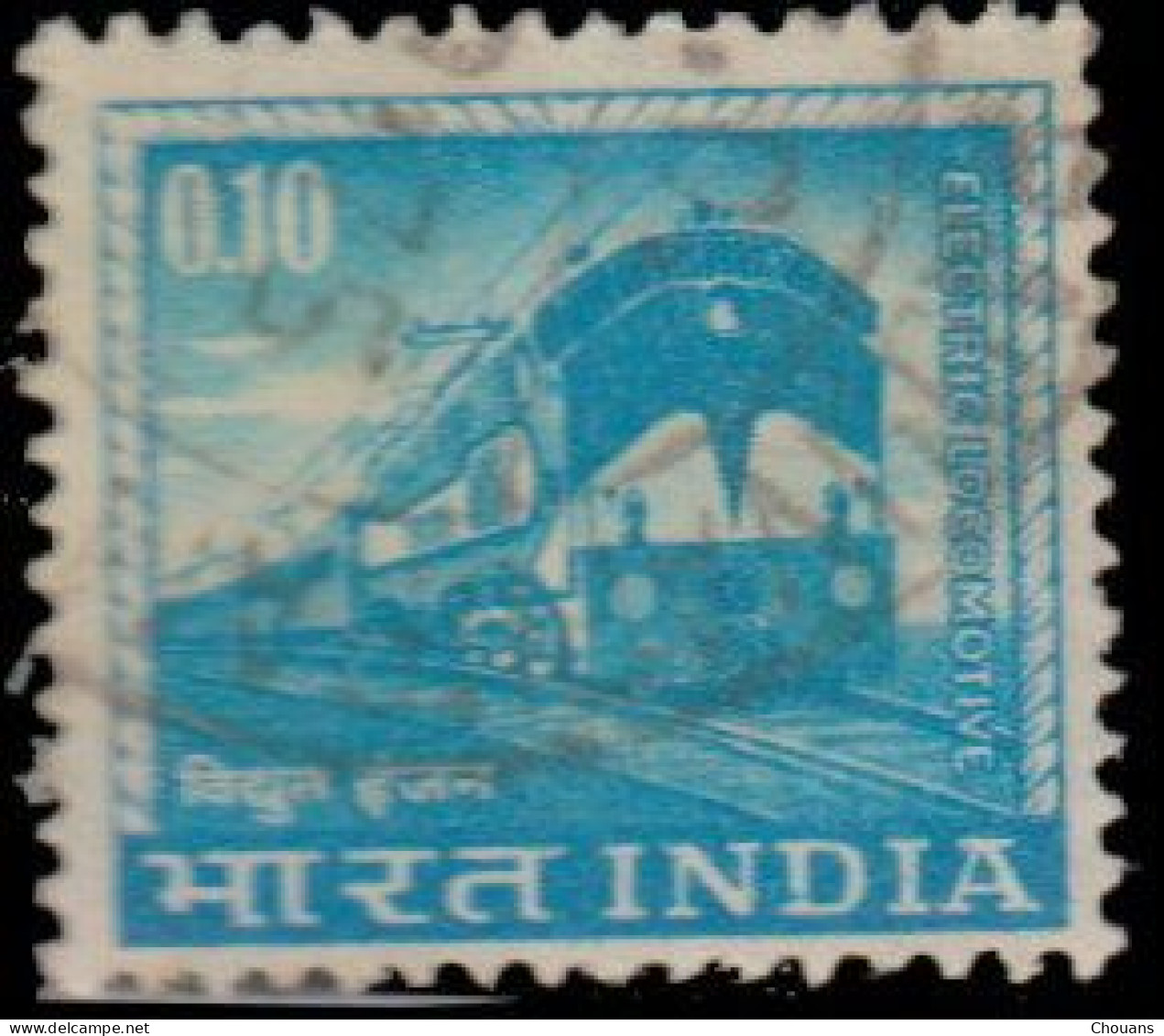 Inde 1965. ~ YT 192 (par 6) - Locomotive électrique - Neufs