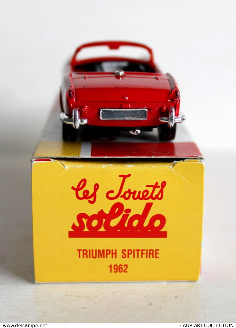 SOLIDO - TRIUMPH SPITFIRE 1962 - MINIATURE 1/43 VOITURE AUTOMOBILE MODELE REDUIT - ANCIEN VEHICULE COLLECTION (2502.76') - Solido